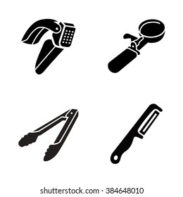 Kitchenware vector icons