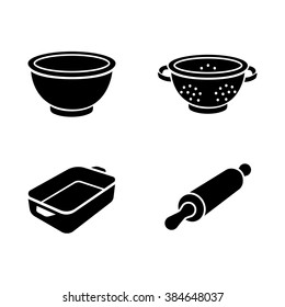 Kitchenware vector icons