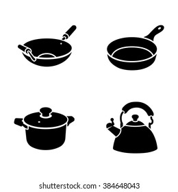 Kitchenware vector icons