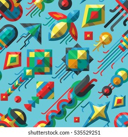 Kite background vector.