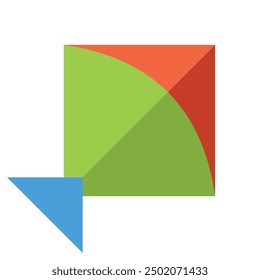 Kite Flat Icon Design For Personal nad Commercial Use