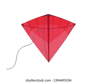 Kite flying festival surf icons set. Outdoor summer activity objects. Holiday childhood entertainment.