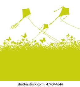 Kite flying and fun for the children