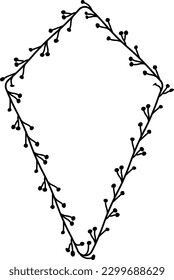 Kite Frame Flower frame leaf wreath Frame picture vector photo frame floral border Black decoration romantic winner award congratulations wedding anniversary birthday new year newborn mother Christmas