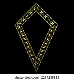 Kite Frame Gold frame vector Flower wreath floral picture frame romantic background design classic decoration illustration wedding art anniversary valentine birthday newborn new year easter Christmas