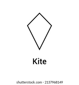 kite geometry shape in mathematics