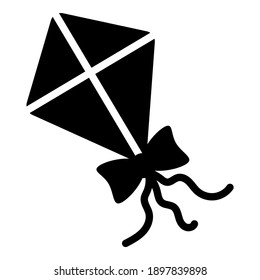 icono de cometa, icono negro aislado