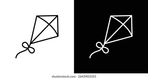 Kite icon Graphic vector set for ui design