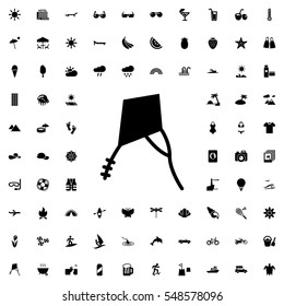 kite icon illustration isolated vector sign symbol