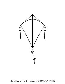  Drachensymbol einzeln auf weißem Hintergrund. Drachensymbol, Umriss-Vektorzeichen, linearer Stil einzeln auf Weiß. Symbol, Logo-Abbildung.
