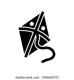 kite icon isolated sign symbol vector illustration - high quality black style vector icons

