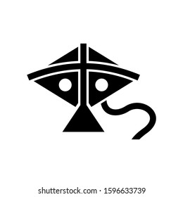 kite icon isolated sign symbol vector illustration - high quality black style vector icons
