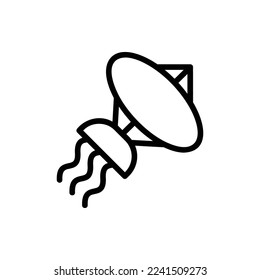 kite icon with isolated vector and transparent background