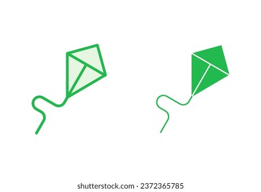 Kite icon set. kite vector icon.