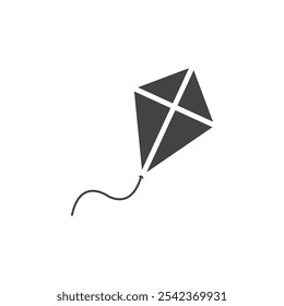 Drachensymbol Symbolzeichen im ausgefüllten Stil
