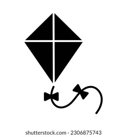 kite icon vector design template in white background