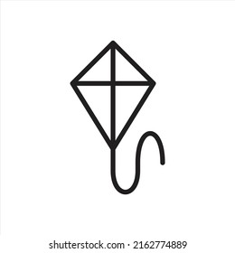 kite icon vector. EPS 10.