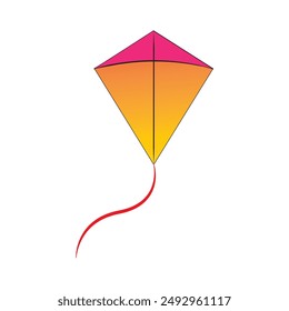 kite icon vector illustration design template