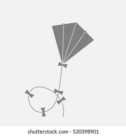 Kite  Icon. Vector Illustration EPS10