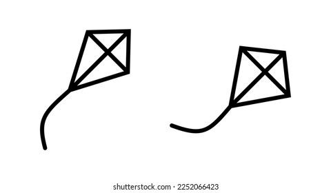 Drachensymbol, Vektorgrafik. Drachenzeichen und -symbol