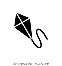 Kite icon vector illustration. kite sign and symbol