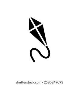 Kite icon vector illustration. kite sign and symbol