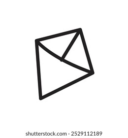 Drachensymbol Vektorgrafik-Umriss