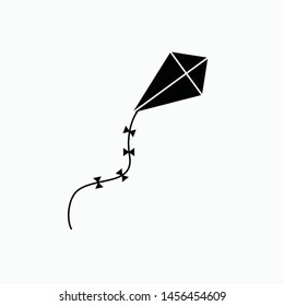 kite icon vector sign symbol isolated svg