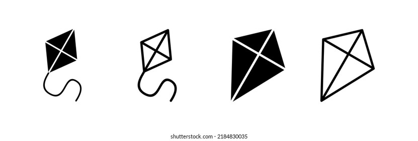 Drachensymbol, Vektorgrafik. Drachenzeichen und -symbol