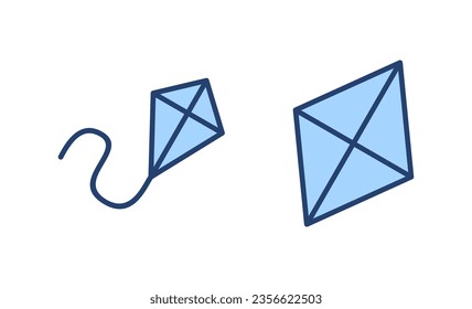 Drachensymbol, Vektorgrafik. Drachenzeichen und -symbol