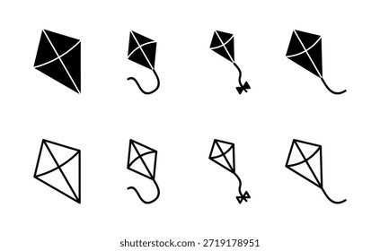 Icono de cometa Vector. signo de cometa y símbolo