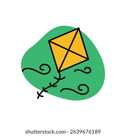 Kite Icon vector stock illustration