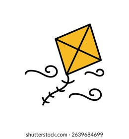 Kite Icon vector stock illustration