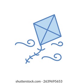 Kite Icon vector stock illustration