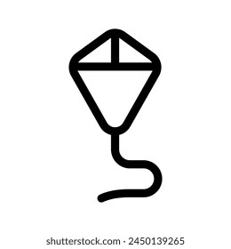 Kite Icon Vector Symbol Design Illustration