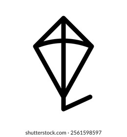 Kite Icon Vector Symbol Design Illustration