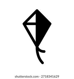 Ilustración de diseño de símbolo de Vector de icono de cometa