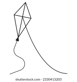 diseño de imagen de icono kite vectorial