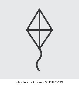 Kite line icon