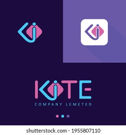 Kite Logo Design - Dragon Logo Design