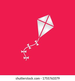 kite sign icon design vector 