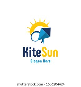 Kite Sun Energy Abstract Creative Modern Business Logo