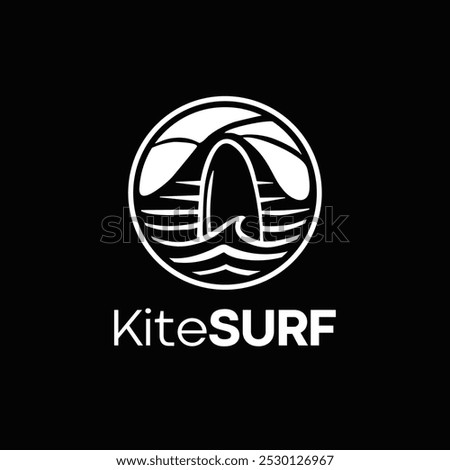 Similar – Image, Stock Photo Kite surfing on the Wasserkuppe with Radome in the snow with a blue sky