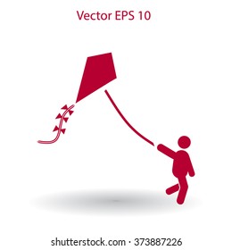 kite vector icon