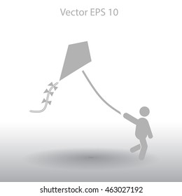kite vector icon
