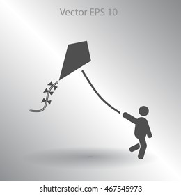 kite vector icon