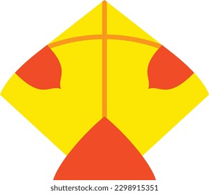 Kite vector icon. Can be used for printing, mobile and web applications.