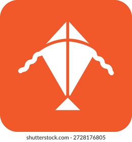 Ilustração de design de ícone de vetor de pipa