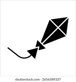 kite vector icon line template