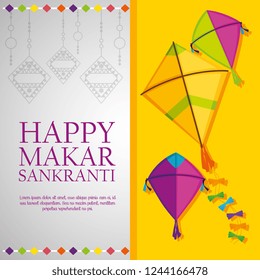 kites to celebrate makar sankranti properity ceremony